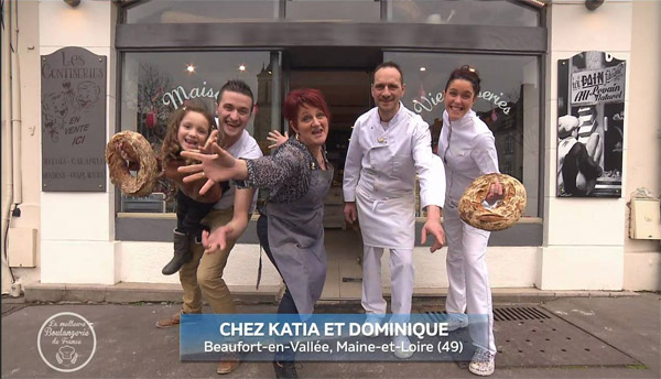 Gagnants la meilleure boulangerie de france 23/09/2016 /Photo M6