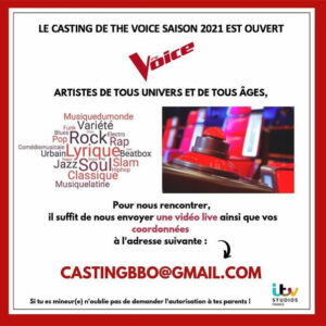 Casting The Voice 2021 (TF1) : inscription saison 10 en ligne | The