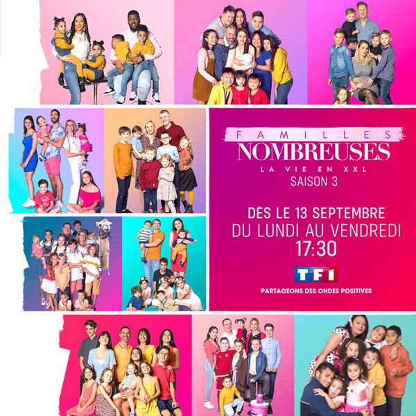 Avis Et Audience Familles Nombreuses La Vie En Xxl Tf1 Le Quotidien De 12 Familles Actualite Tv Nouveautes Tele Com