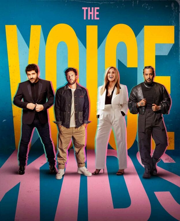 The Voice Kids 2024 (jury TF1) Claudio Capéo coach avec Lara Fabian