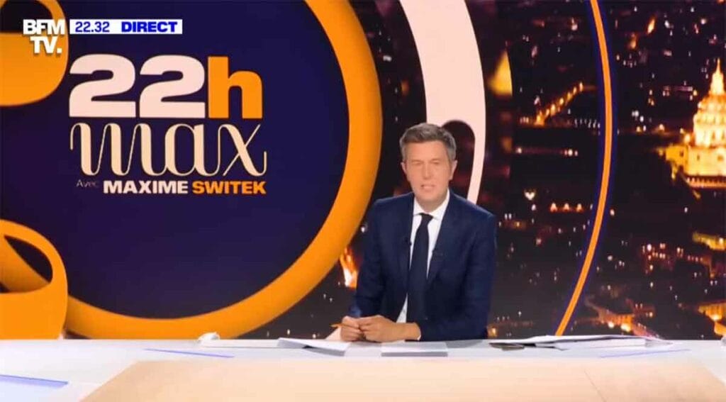 Maxime Switek le matin sur BFMTV (2024) Il remplace Bruce Toussaint